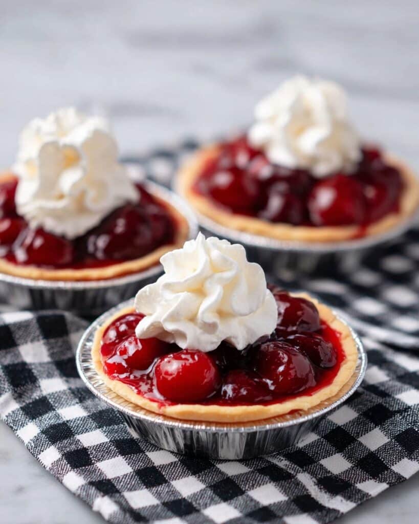 No Bake Mini Cherry Tarts Recipe