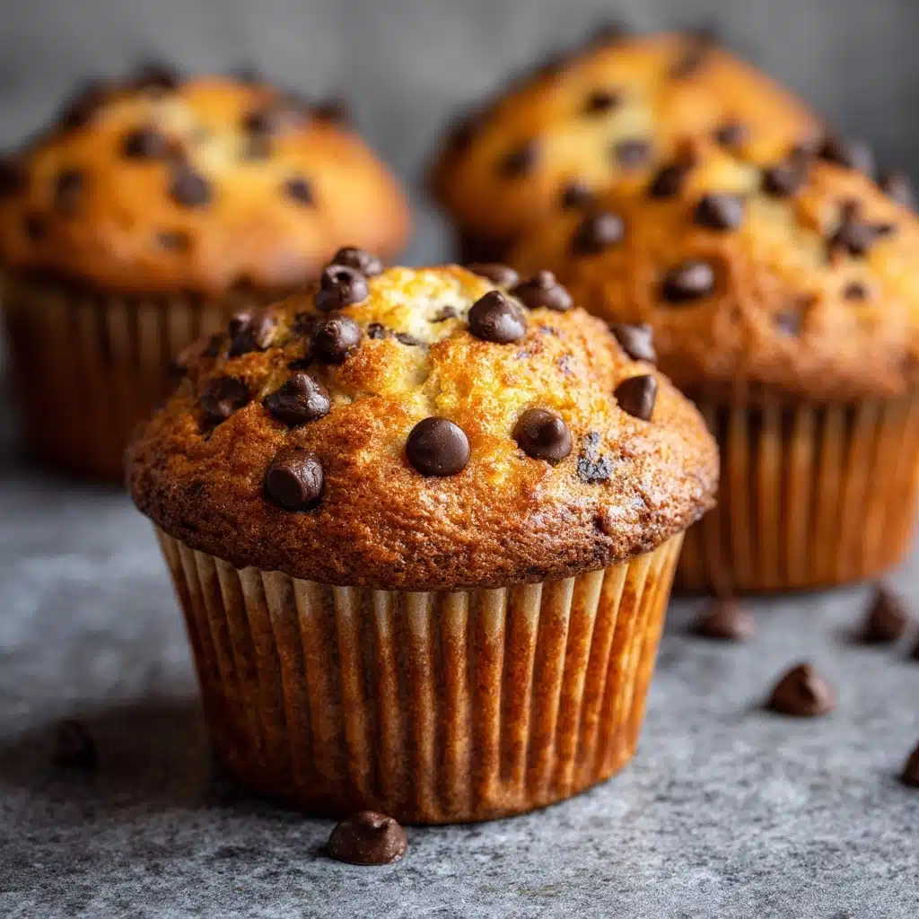 sourdough chocolate chip muffins Recipe