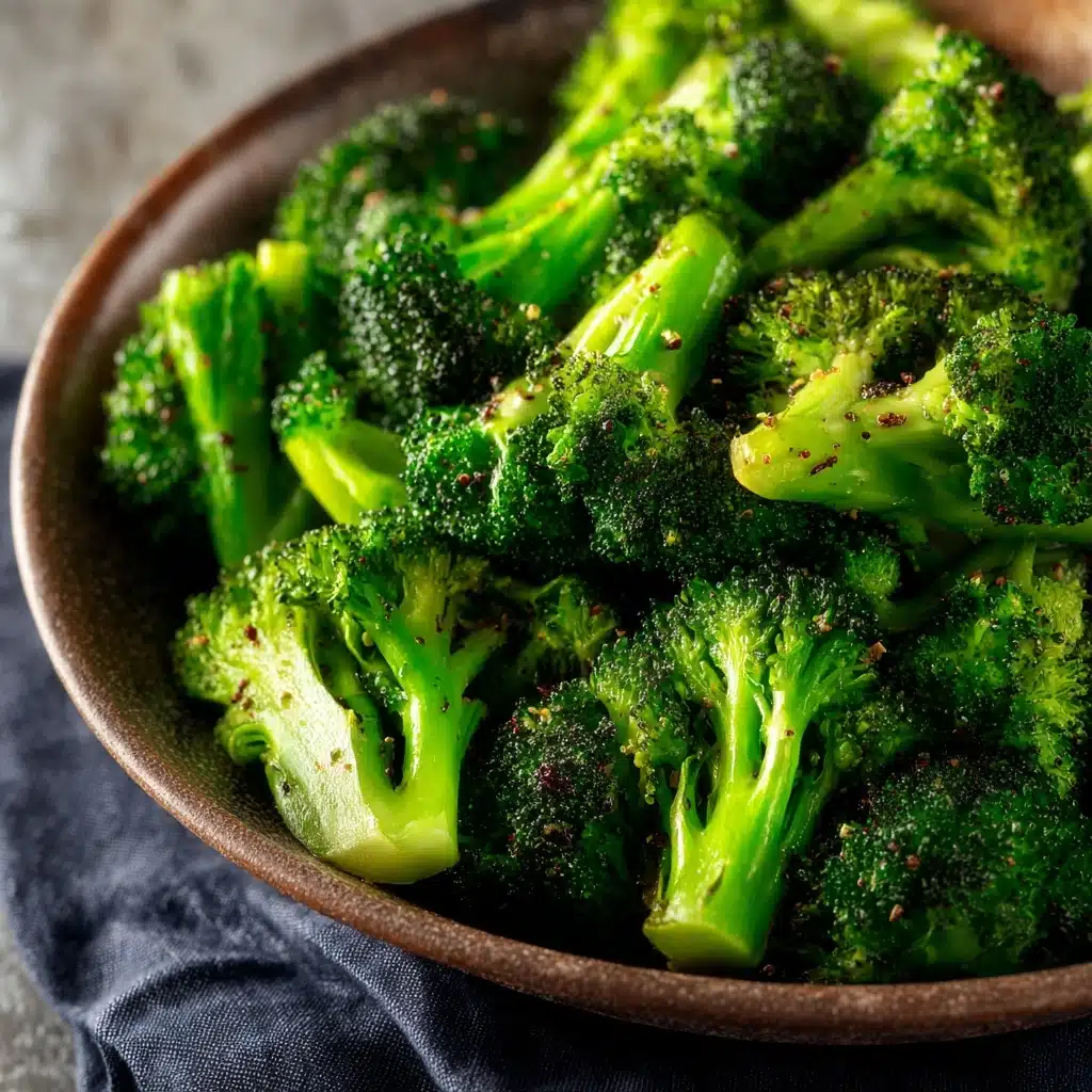 air fryer broccoli Recipe - Recipe Image