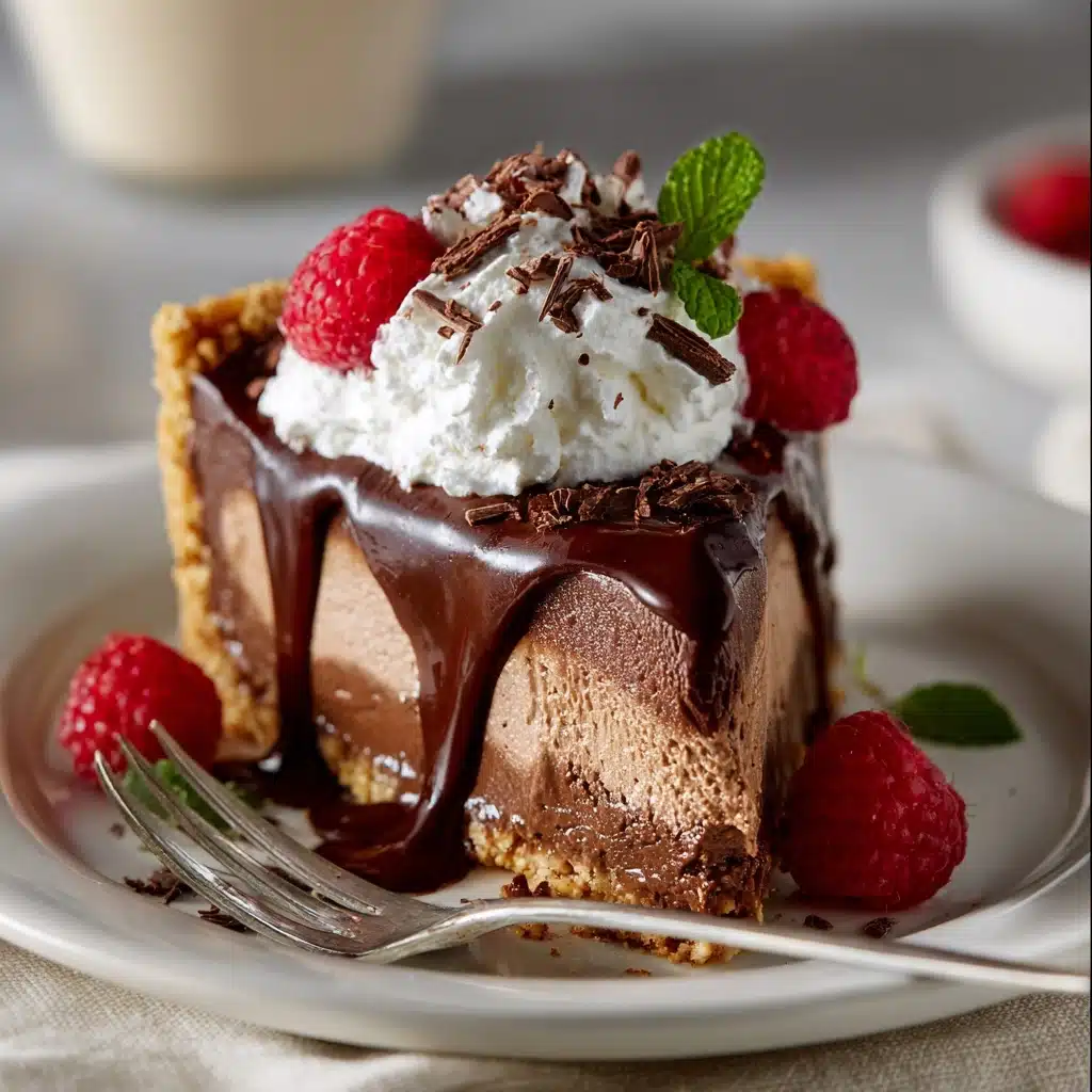 Easy Chocolate Mousse Pie Recipe - Recipe Image