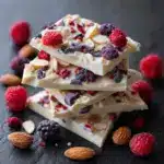 Frozen Yogurt Bark With Berries & Honey Recipe