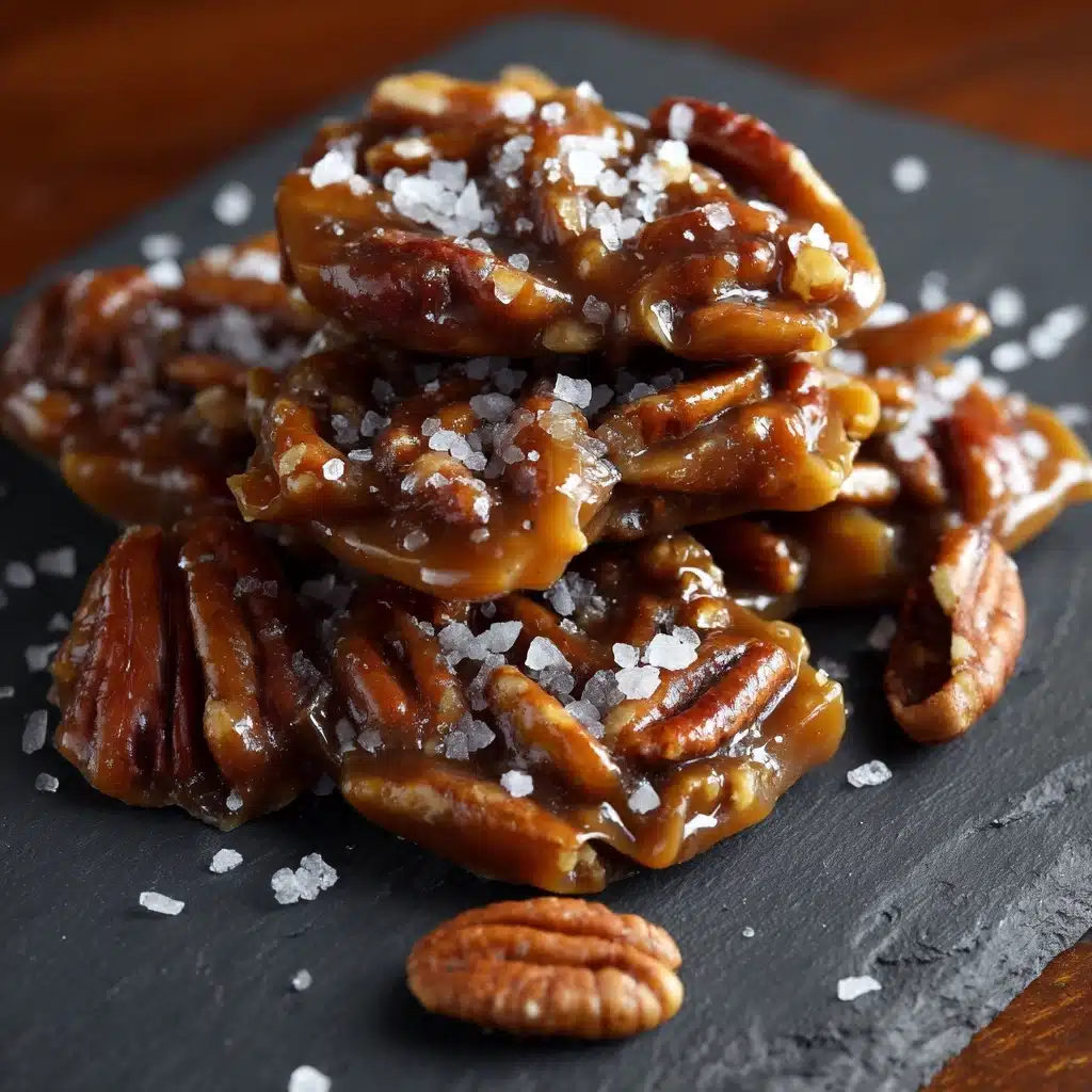 Sea Salted Praline Pecan Clusters Recipe - Recipe Image