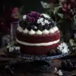 Blackberry Velvet Gothic Cake Recipe