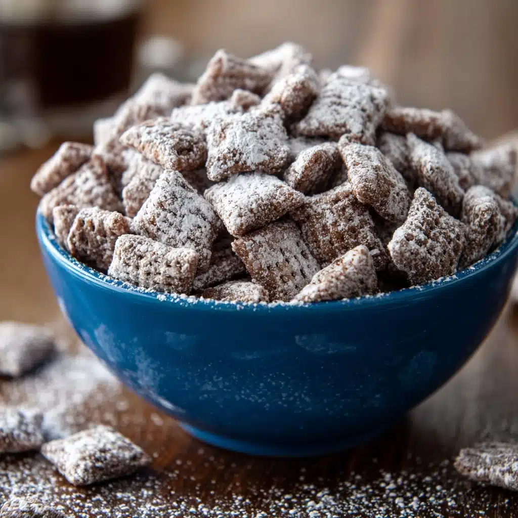 Brownie Batter Puppy Chow Recipe - Recipe Image