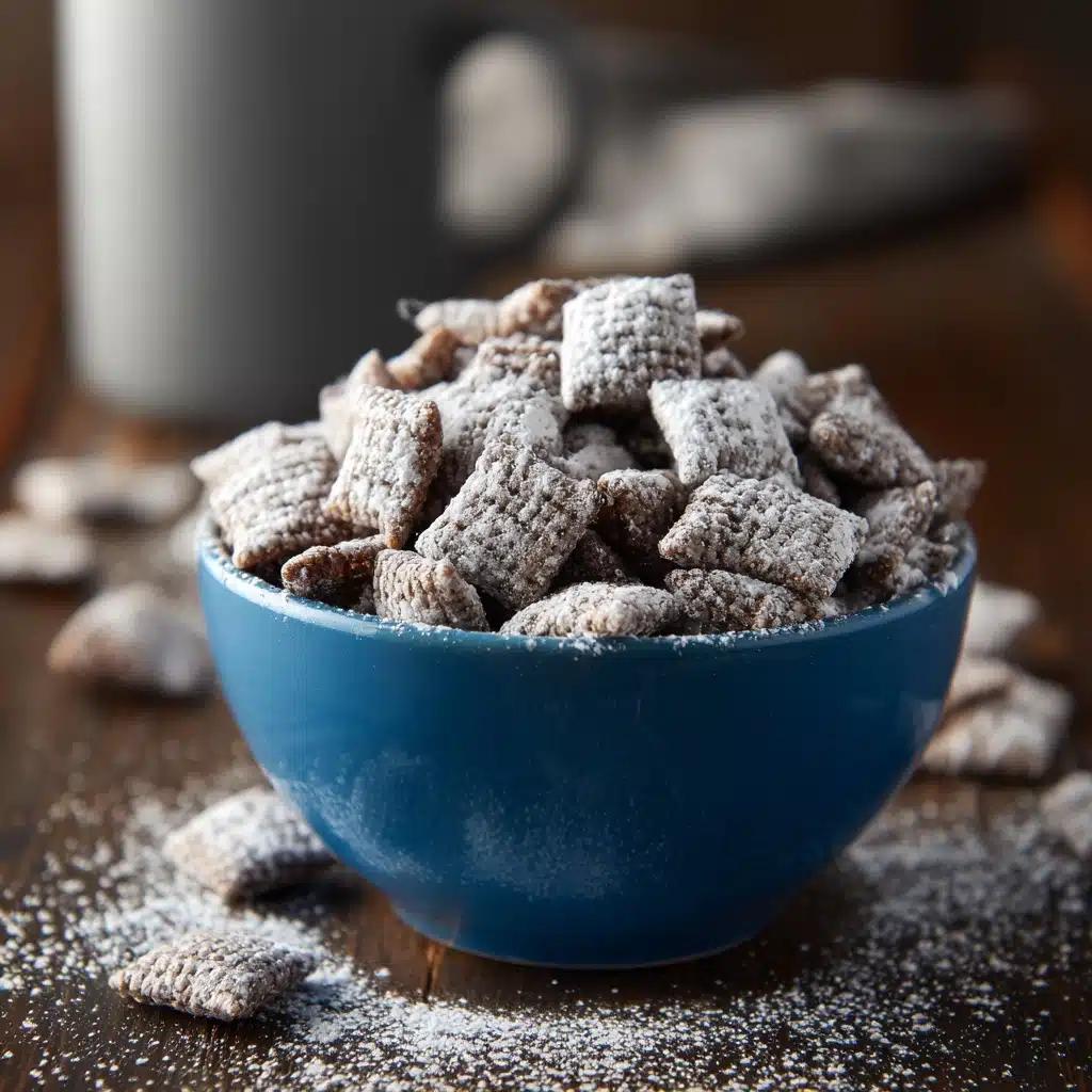 Brownie Batter Puppy Chow Recipe - Recipe Image