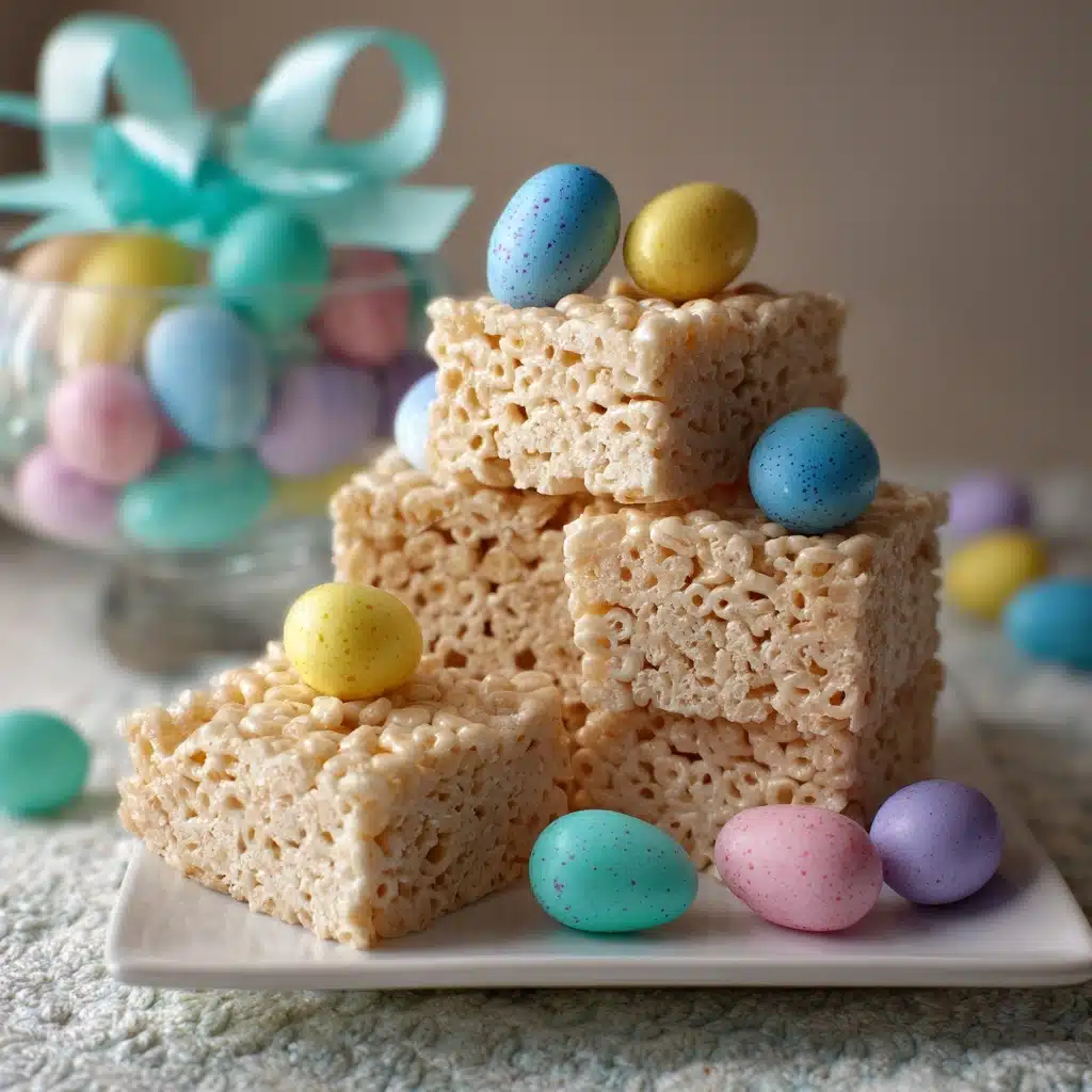 easter rice crispy treats Recipe