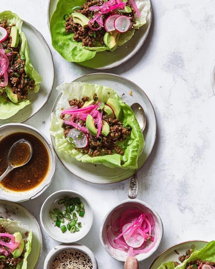 Low Carb Asian Lettuce Cups Recipe