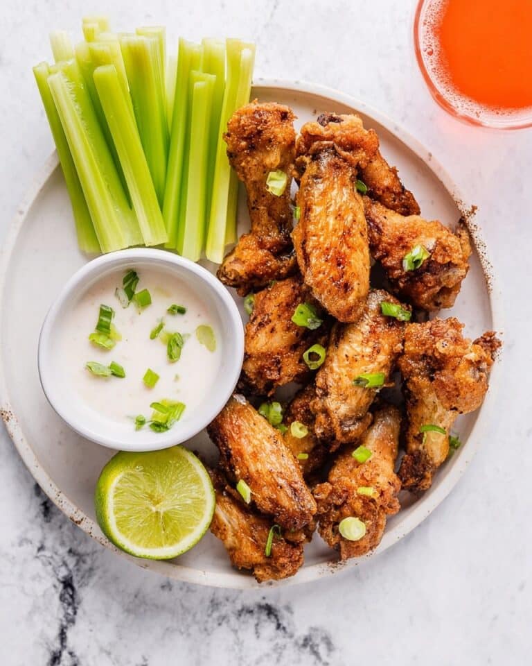 Extra Crispy Air Fryer Chicken Wings Recipe