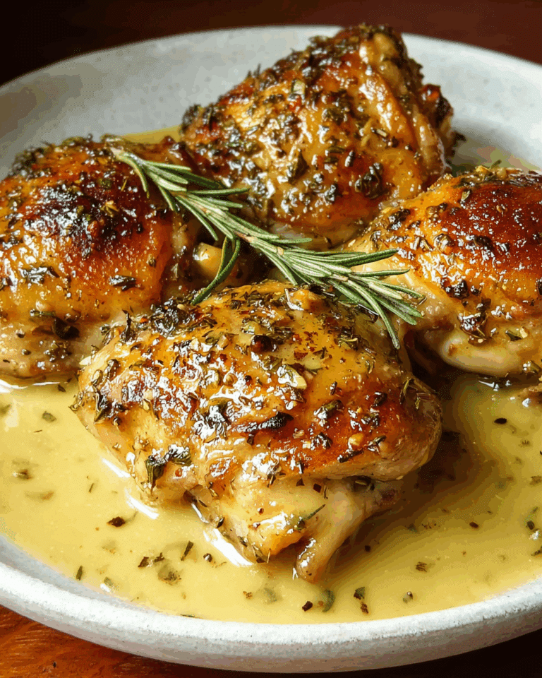Maple Dijon Chicken Thighs Recipe