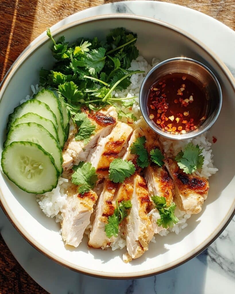 Rice Cooker Hainanese Chicken Rice Recipe