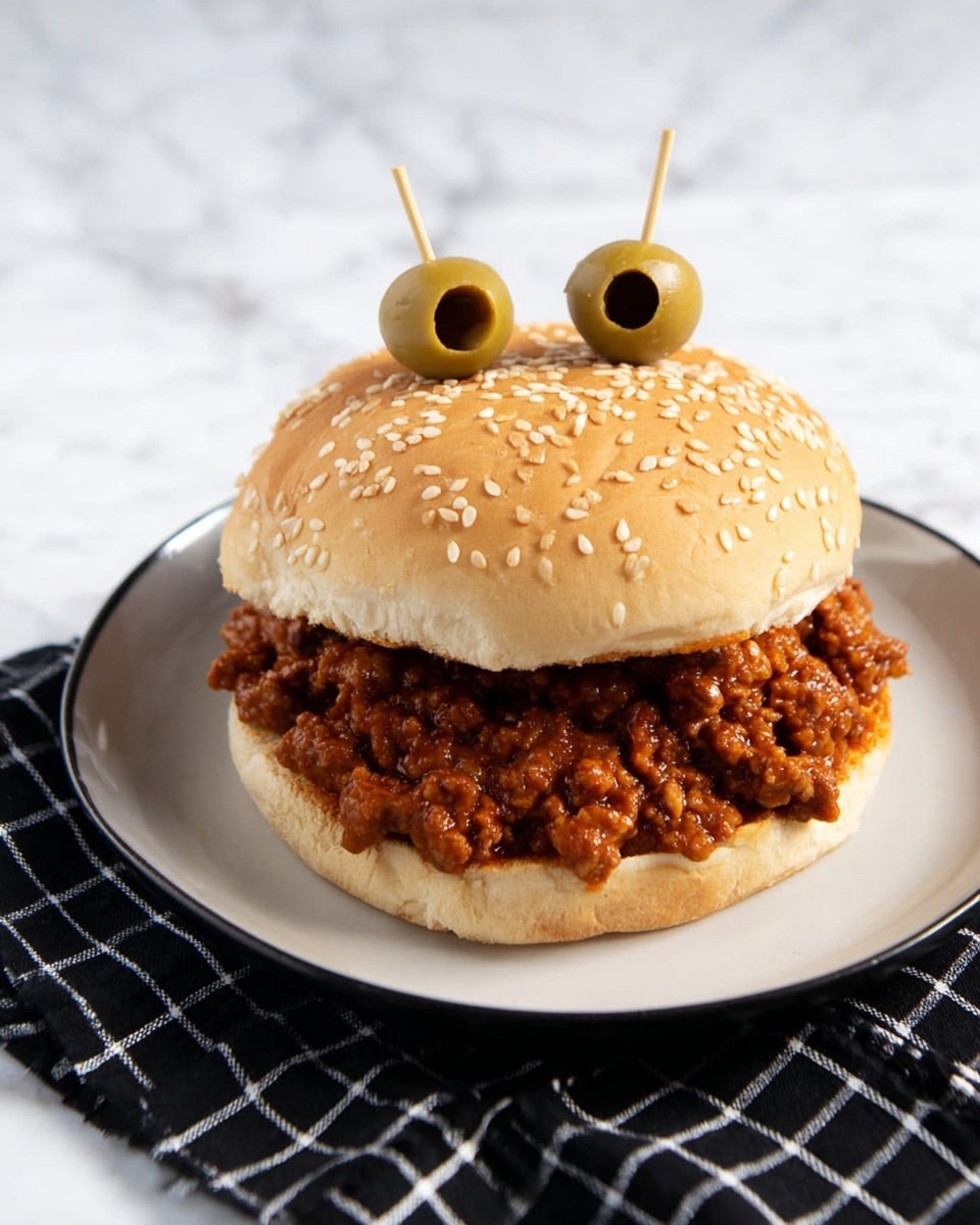 Skoppa Fun Monster Sloppy Joes: Fun & Spooky Family Dinner Recipe