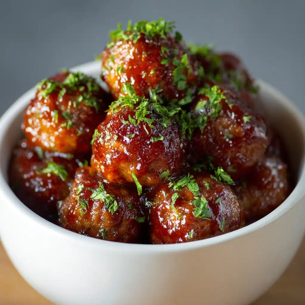 Slow Cooker French Onion Meatballs Recipe - Recipe Image