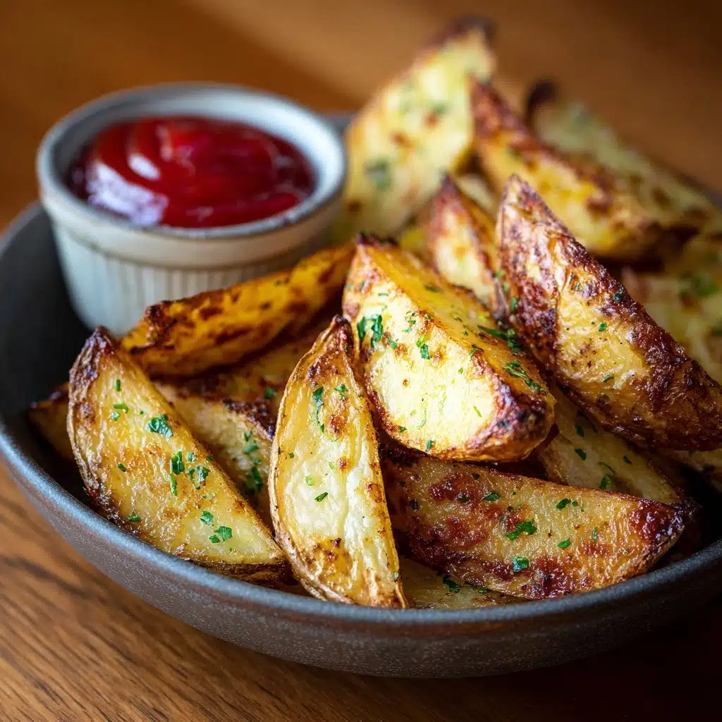 potato wedges air fryer Recipe - Recipe Image