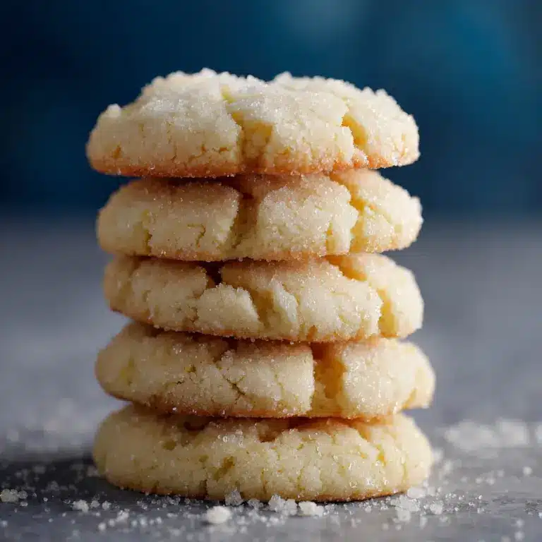 Chewy Sugar Cookies: Soft, Sweet, and Perfectly Crinkled! Recipe