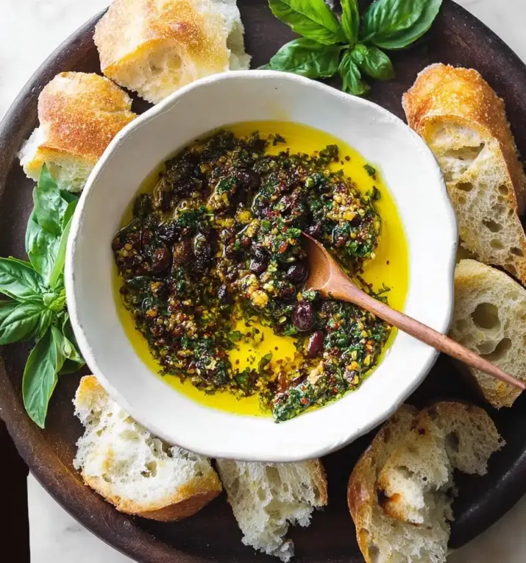 Bread Dipping Oil (Ready in 10 Minutes) Recipe