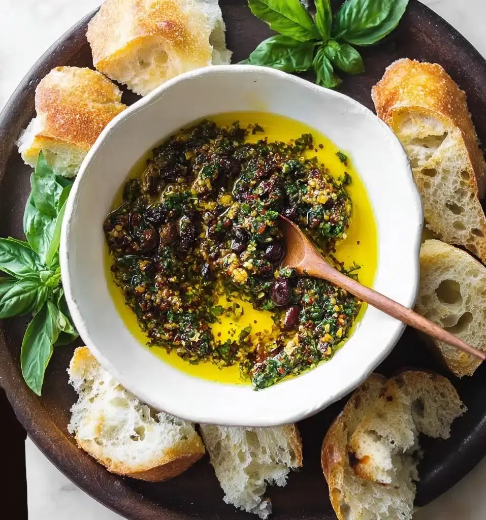 Bread Dipping Oil (Ready in 10 Minutes) Recipe - Recipe Image