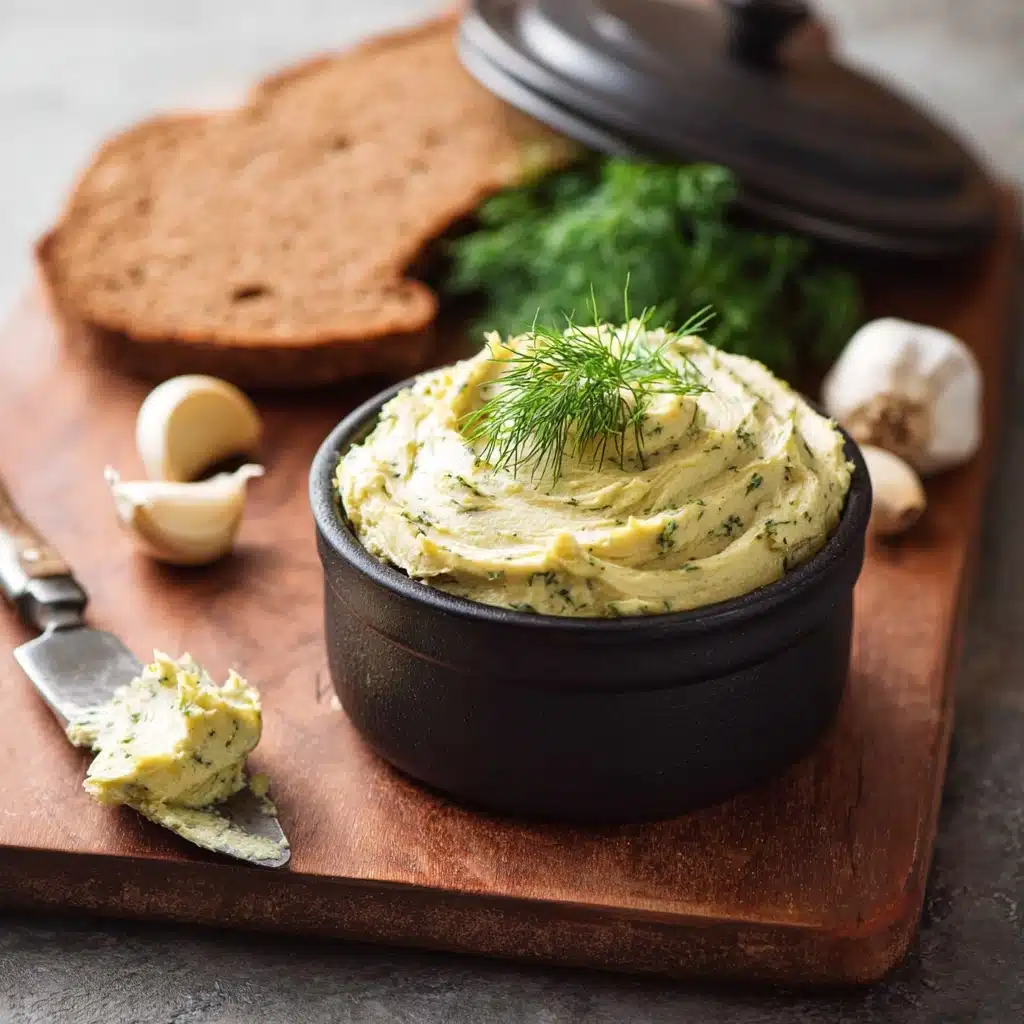Garlic Herb and Anchovy Compound Butter Recipe - Recipe Image