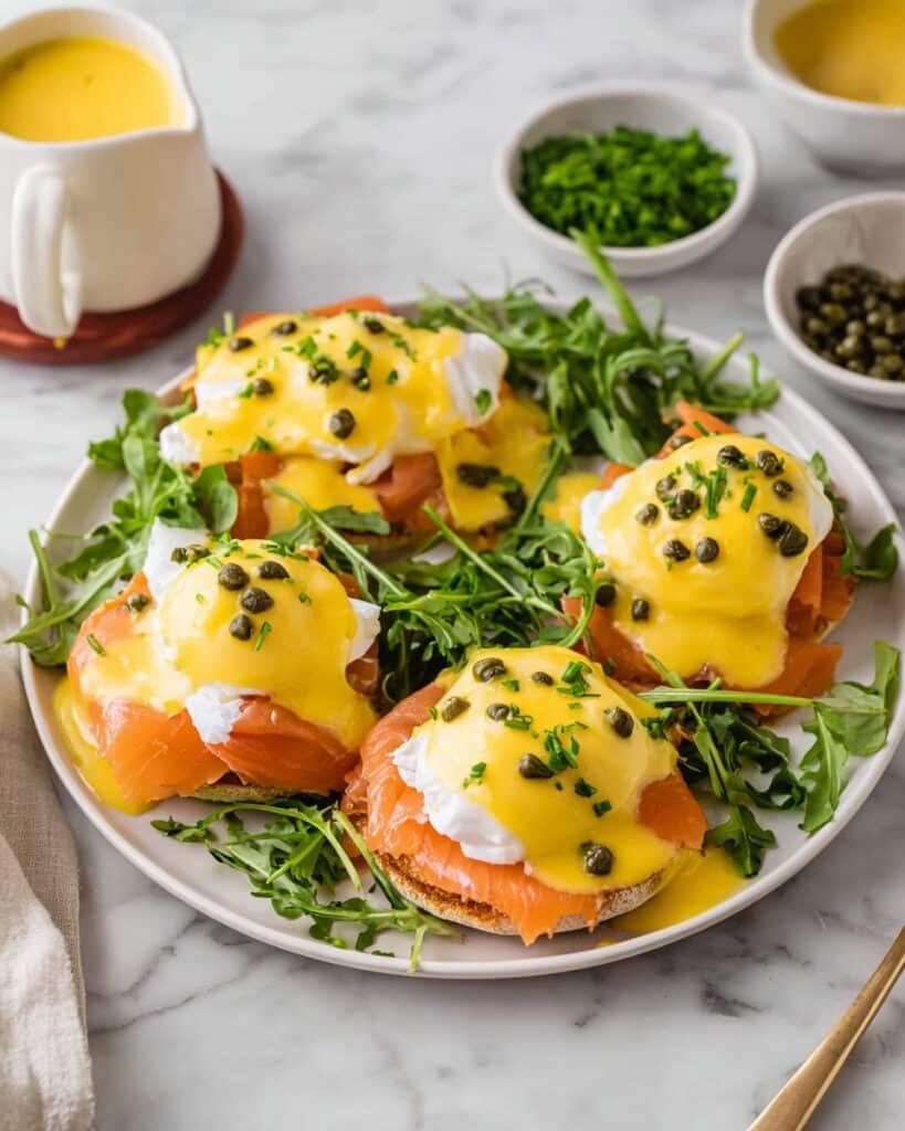 Smoked Salmon Eggs Benedict Recipe