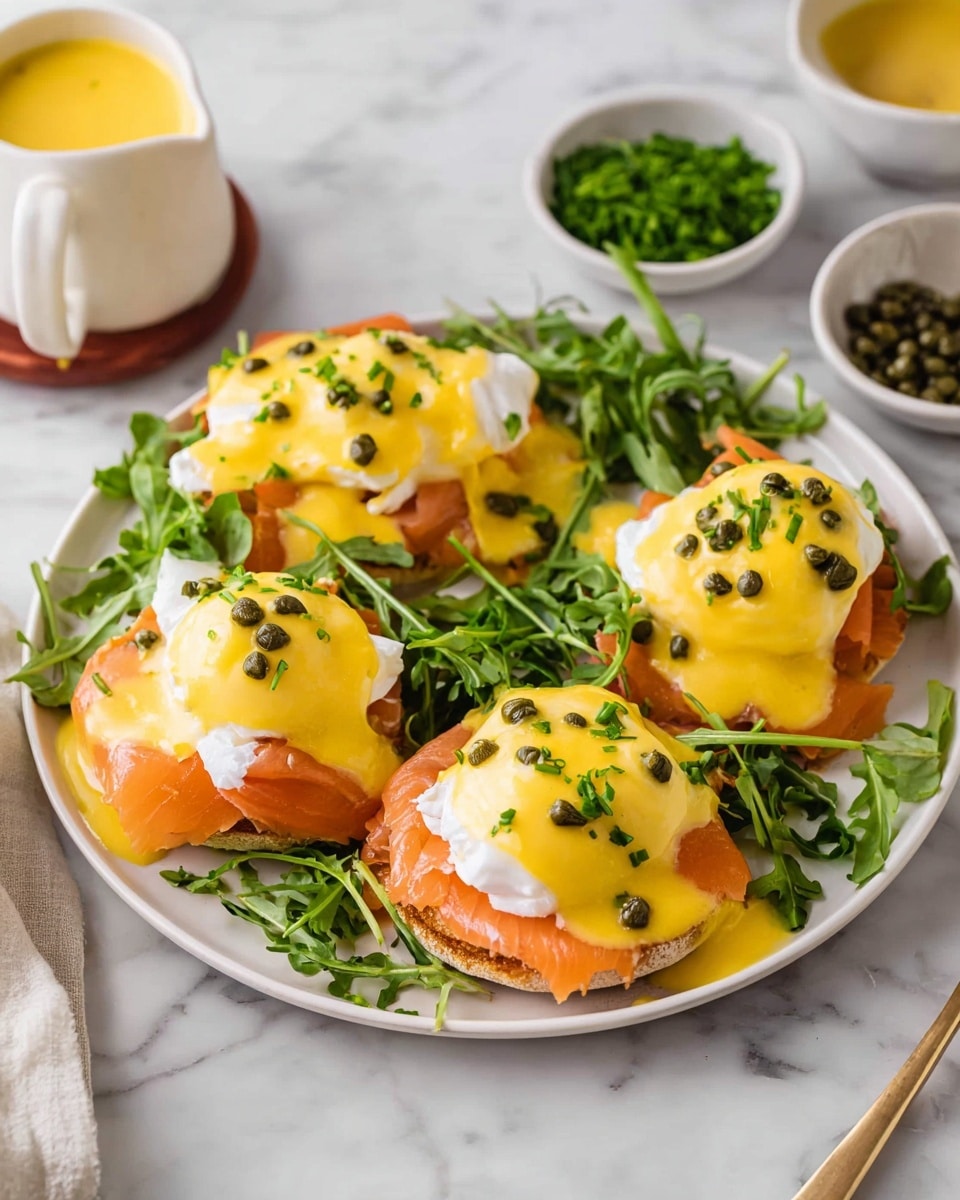 Smoked Salmon Eggs Benedict Recipe