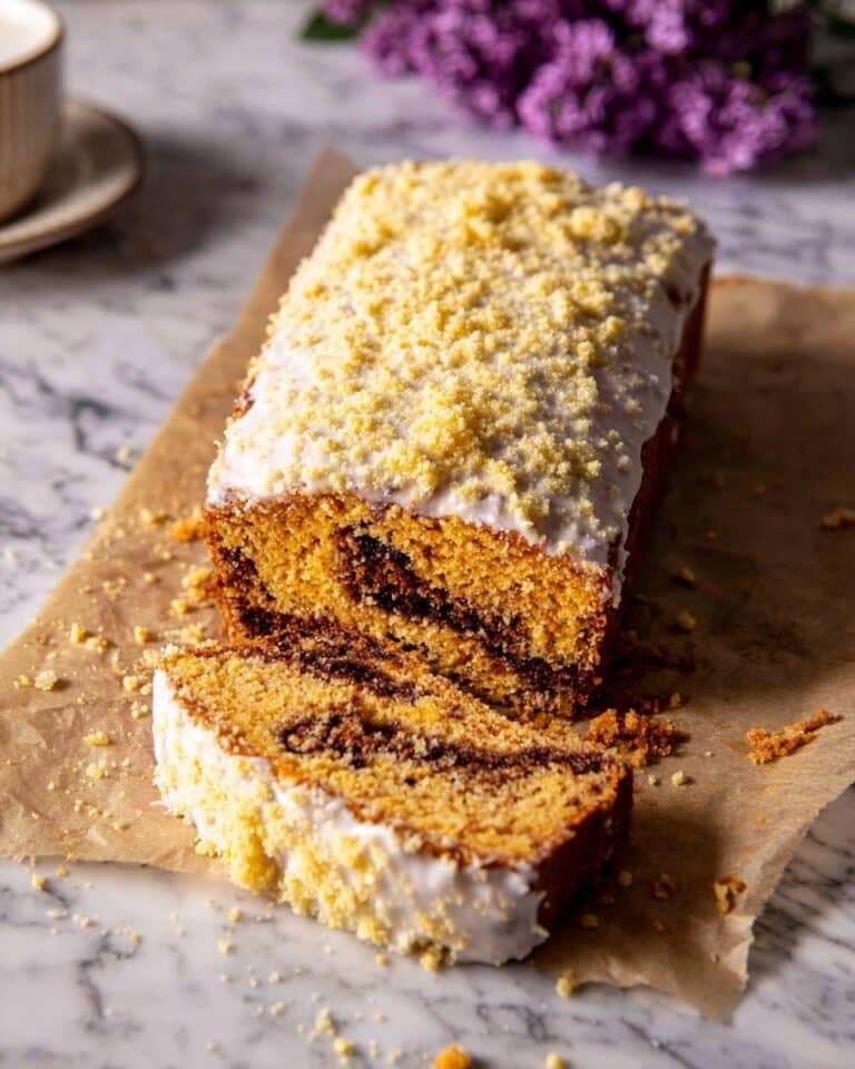 Lemon Glazed Carrot Cake Recipe