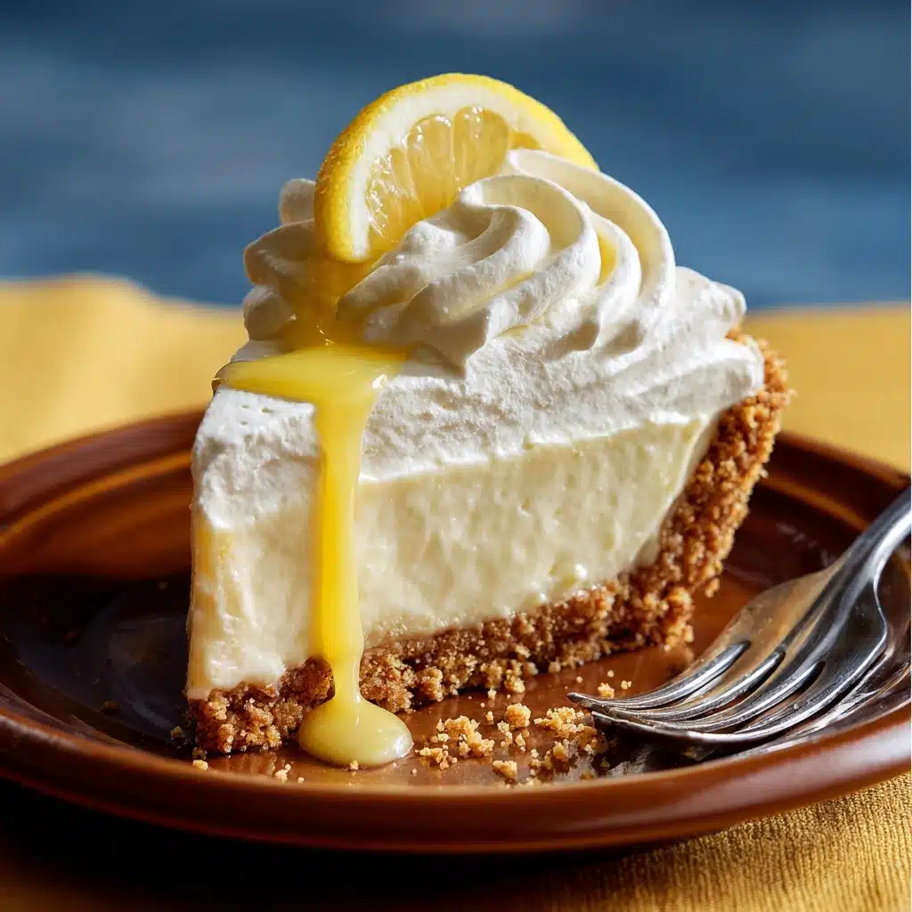 Creamy Coconut-lemon Pie Recipe - Recipe Image