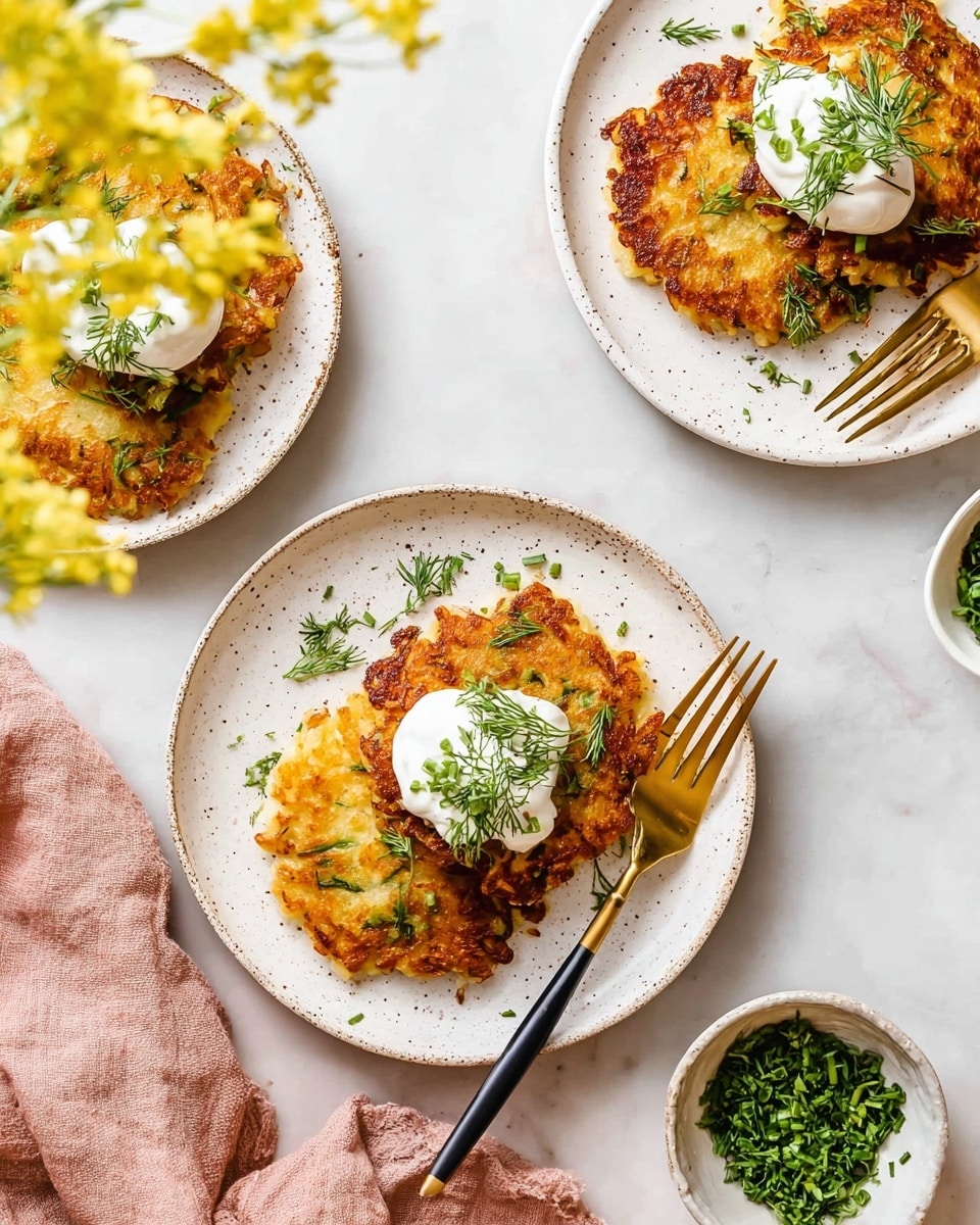 Crispy Classic Potato Latkes Recipe