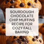 sourdough chocolate chip muffins Recipe