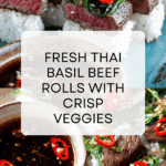 Thai Basil Beef Rolls Recipe