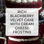 Blackberry Velvet Gothic Cake Recipe