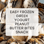 Frozen Greek Yogurt Peanut Butter Bites Recipe