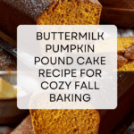 Buttermilk Pumpkin Pound Cake Recipe
