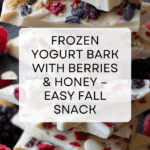 Frozen Yogurt Bark With Berries & Honey Recipe