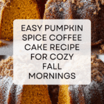Easy Pumpkin Spice Coffee Cake Recipe