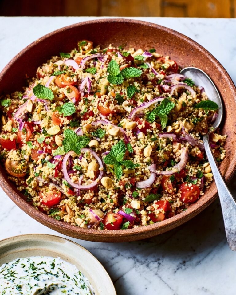 Kisir: Classic Turkish Bulgur Wheat Salad with Pomegranate, Herbs, and Walnuts Recipe