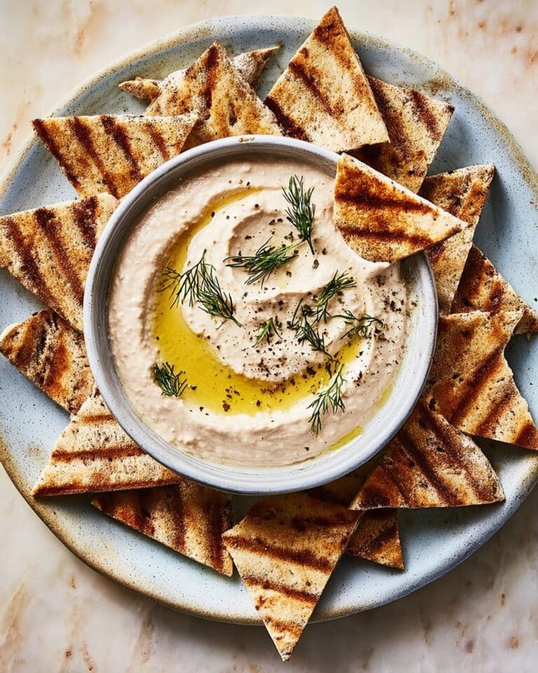 Taramasalata with Toasted Pittas Recipe