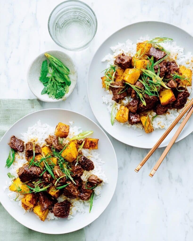 Pineapple, Beef & Ginger Stir-Fry Recipe