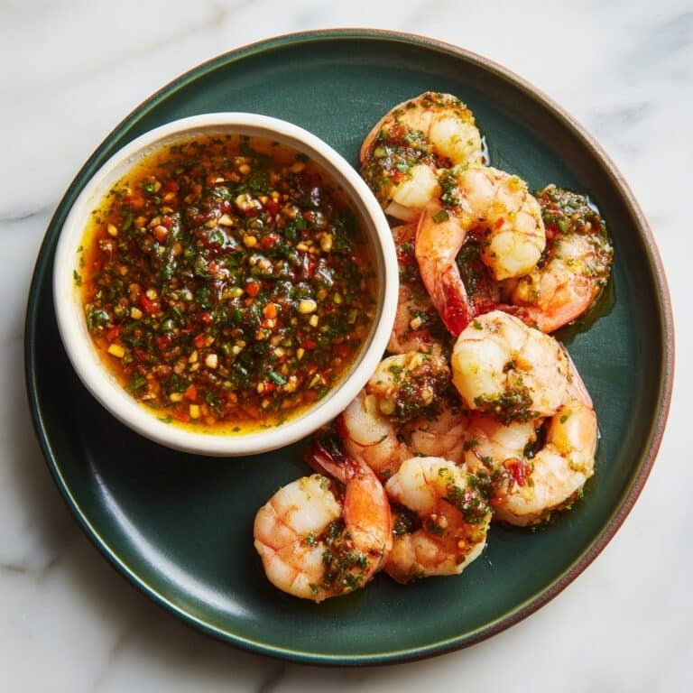 Prawns with Romesco Sauce Recipe