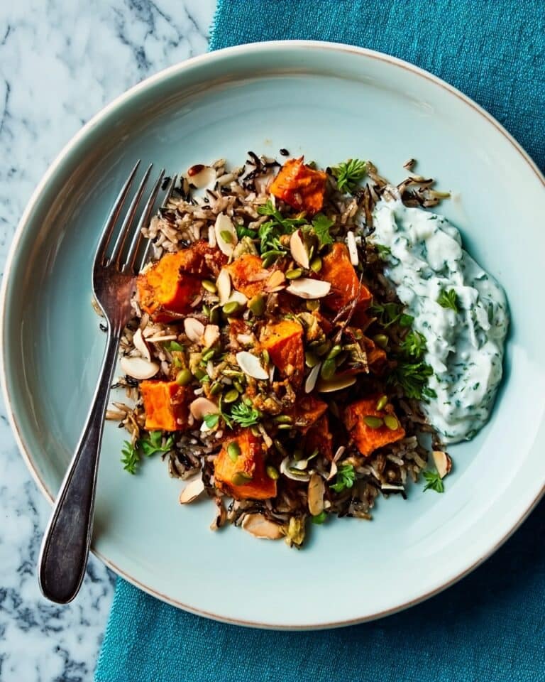 Lamb & Squash Biryani with Cucumber Raita Recipe