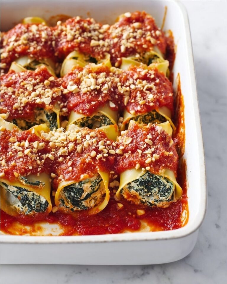 Tofu & Spinach Cannelloni Recipe
