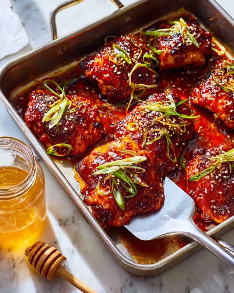 Honey & Soy Chicken Thighs Recipe
