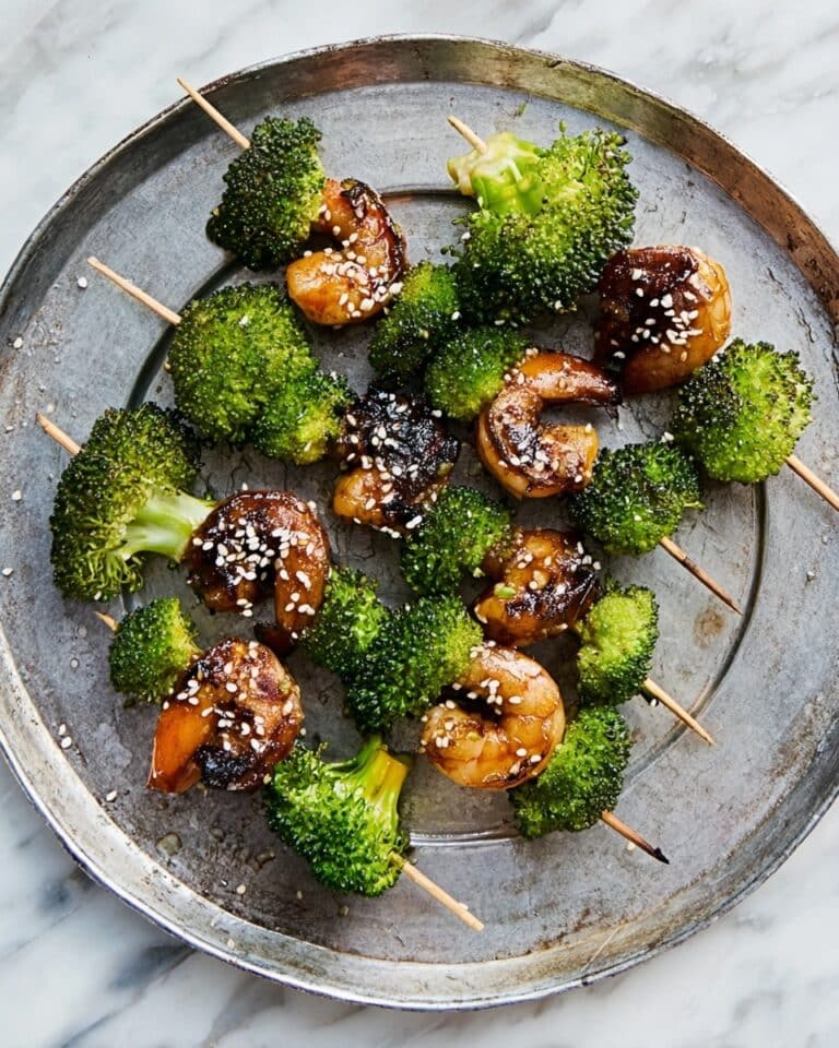 Sesame Chicken & Prawn Skewers Recipe