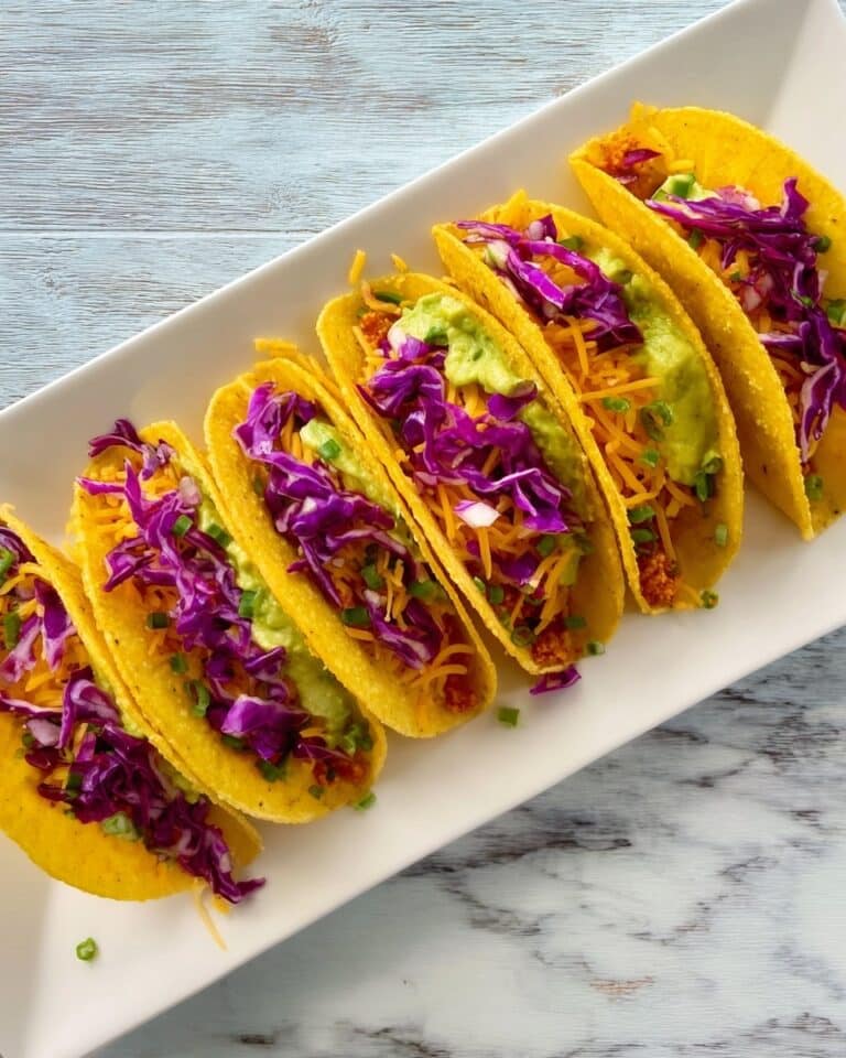 Rainbow Breakfast Tacos Recipe