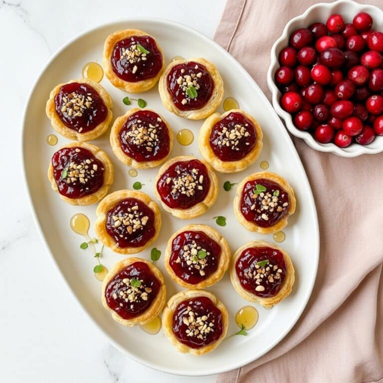 Cranberry Brie Bites Recipe