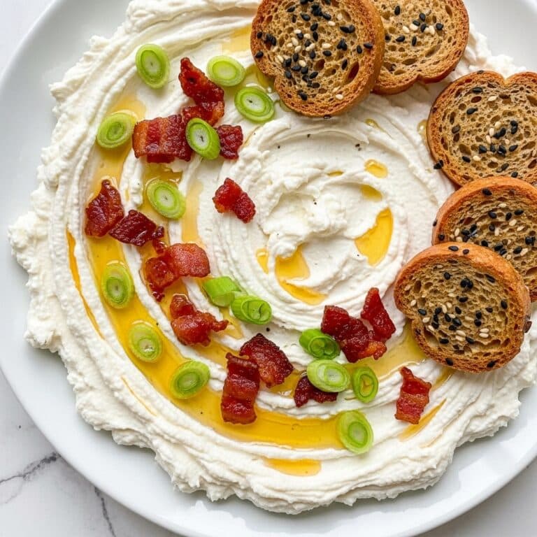 Hot Honey and Bacon Whipped Goat Cheese Recipe