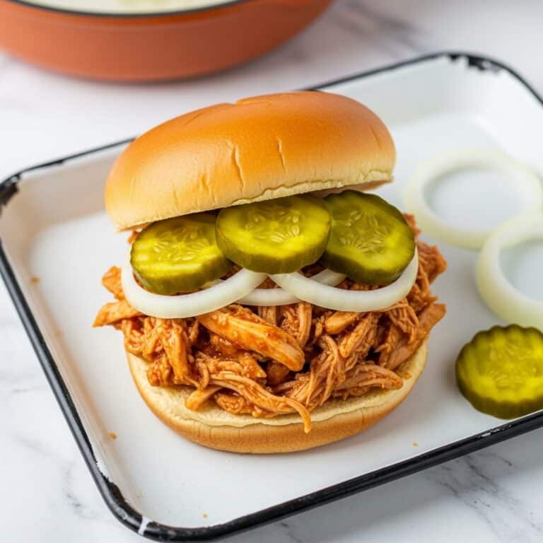 Skillet Pulled BBQ Chicken Recipe