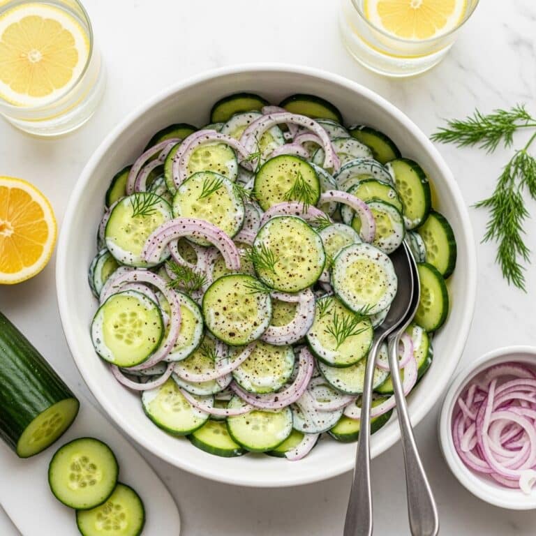 Tzatziki Cucumber Salad Recipe