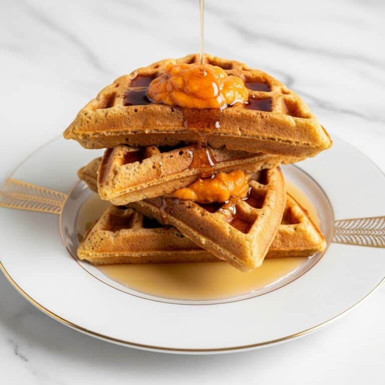 Pumpkin Pie Waffles Recipe