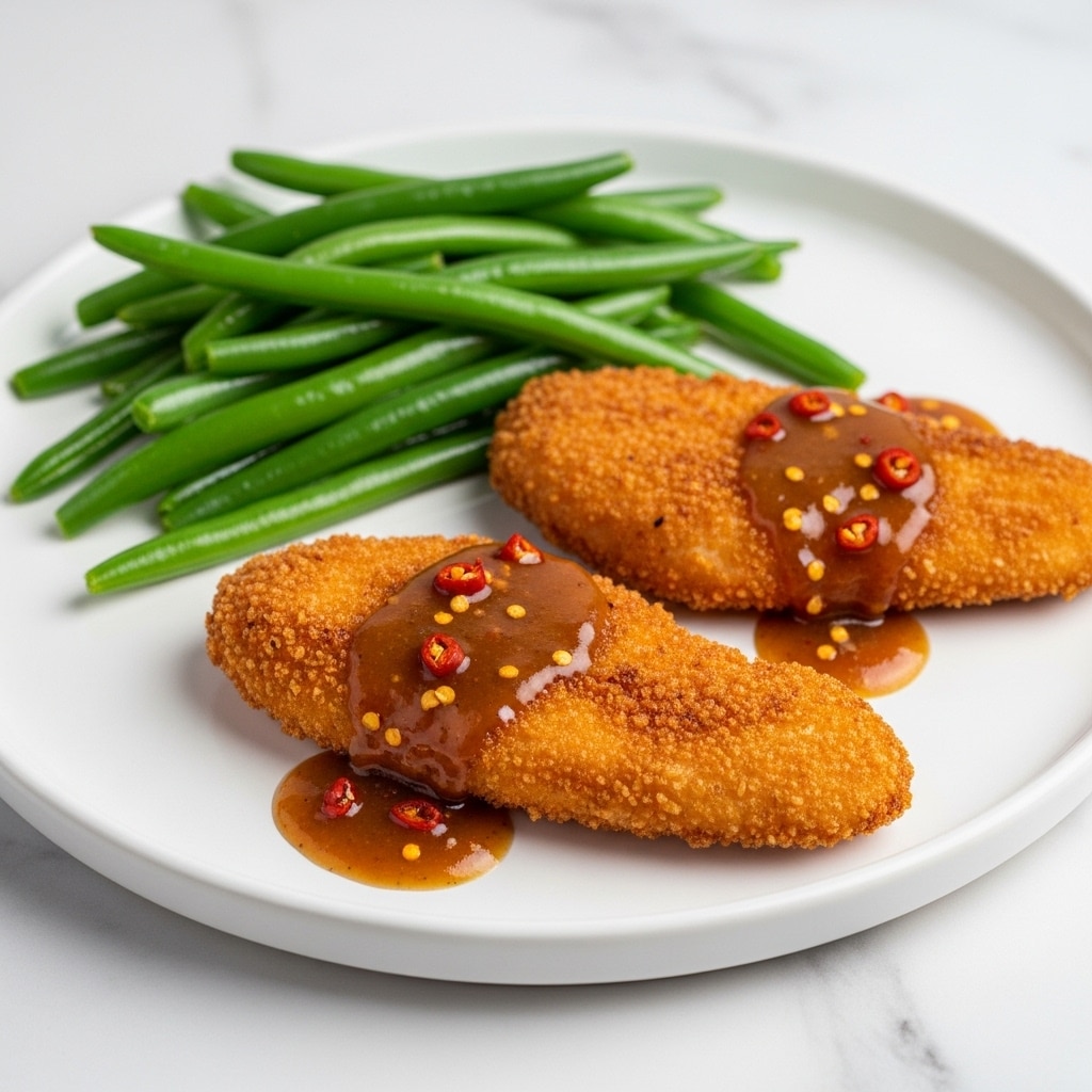 Panko Crusted Turkey Breast with Sweet Mustard Soy Sauce Recipe