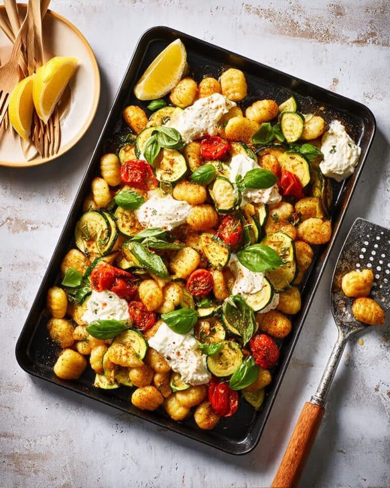 Gnocchi Traybake with Lemony Ricotta Recipe