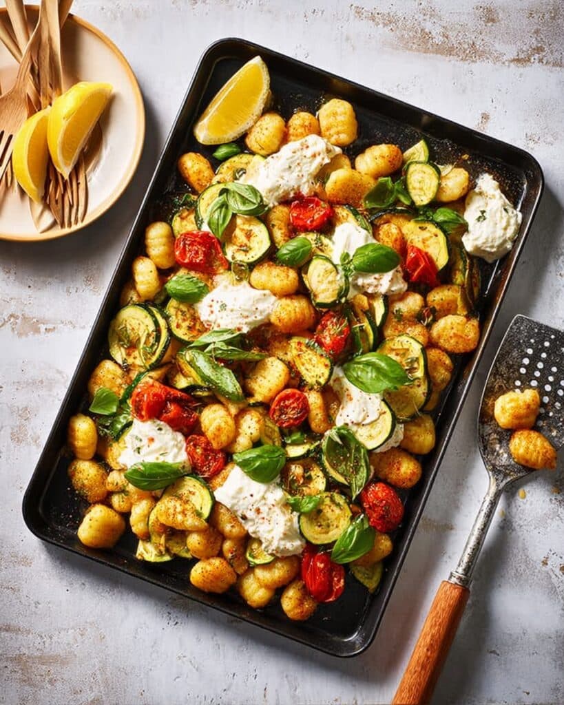 Gnocchi Traybake with Lemony Ricotta Recipe
